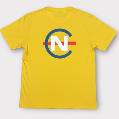 NAUTICA | YELLOW PRINT TEE (L)