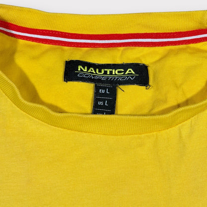 NAUTICA | YELLOW PRINT TEE (L)