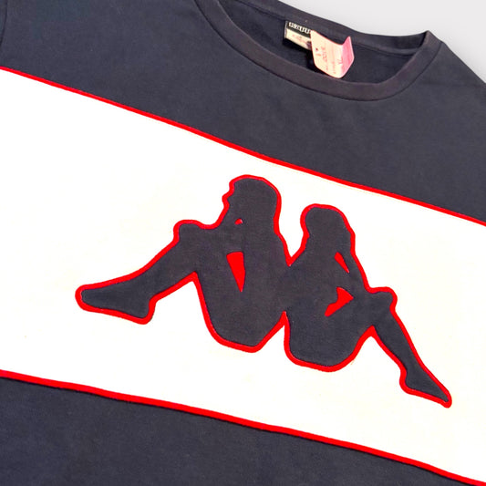 KAPPA VINTAGE EMBROIDERED SWEATSHIRT (XL)