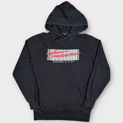 TRAPSTAR GRAPHIC BARCODE HOODIE (L)