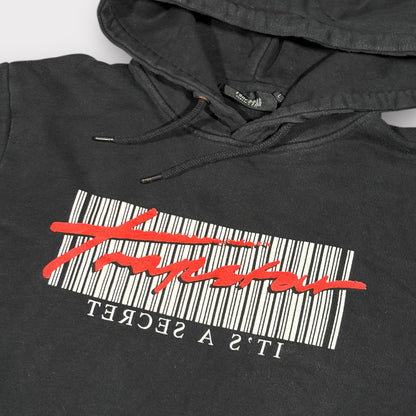 TRAPSTAR GRAPHIC BARCODE HOODIE (L)