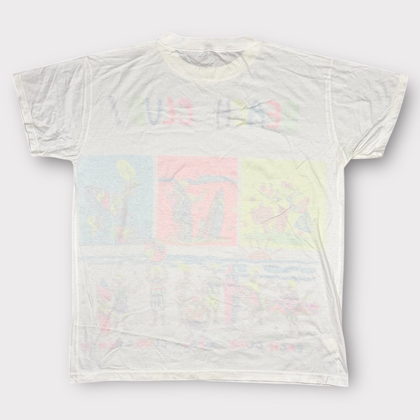 80s VINTAGE BEACH CLUB TEE (XL)