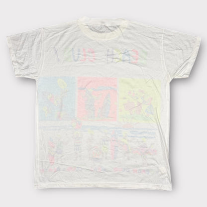 80s VINTAGE BEACH CLUB TEE (XL)