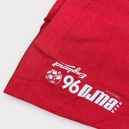 SCREEN STARS COCA-COLA EURO '96 SINGLE STITCH PROMO TEE (M)