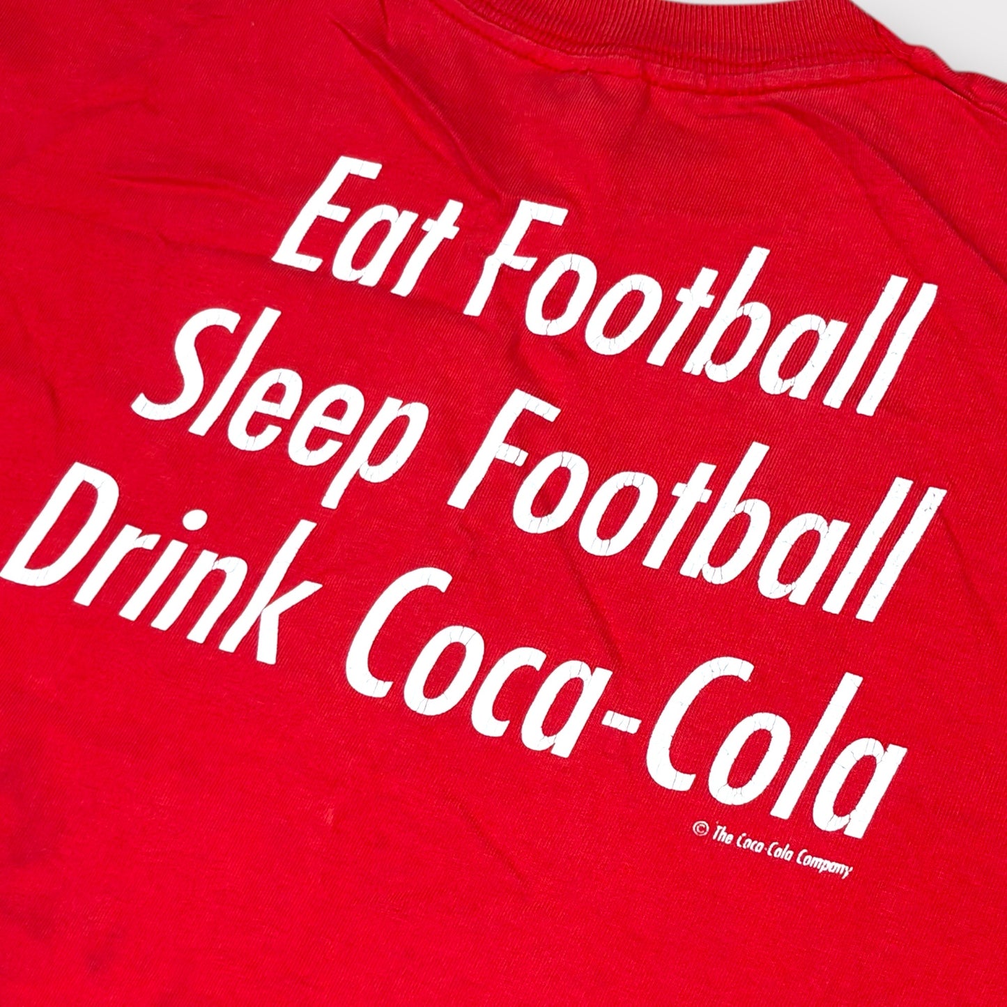 SCREEN STARS COCA-COLA EURO '96 SINGLE STITCH PROMO TEE (M)