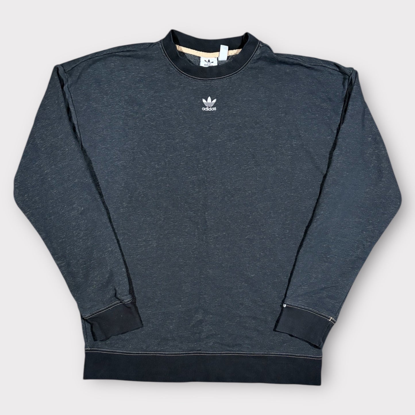 ADIDAS ORIGINALS EMBROIDERED SWEATSHIRT (UK 8)