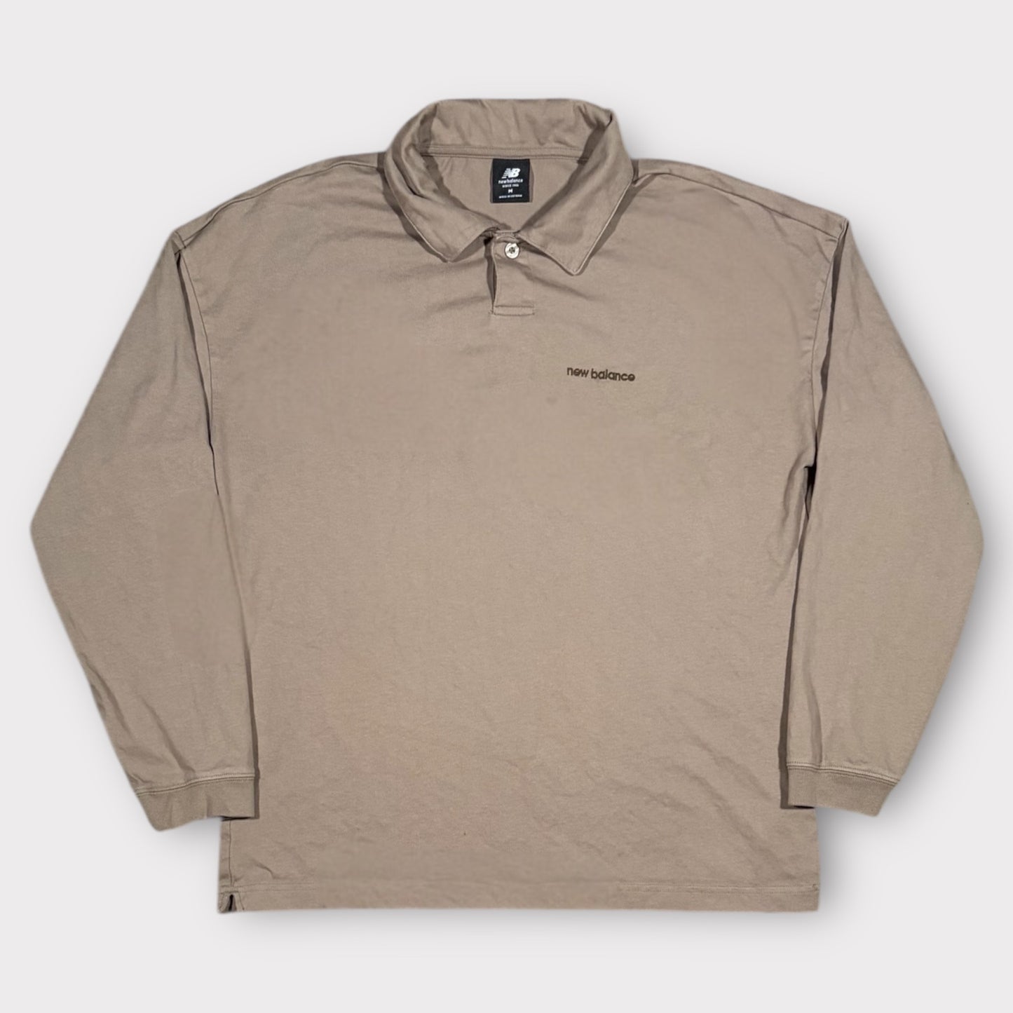 NEW BALANCE LONG SLEEVED POLO SHIRT (M)
