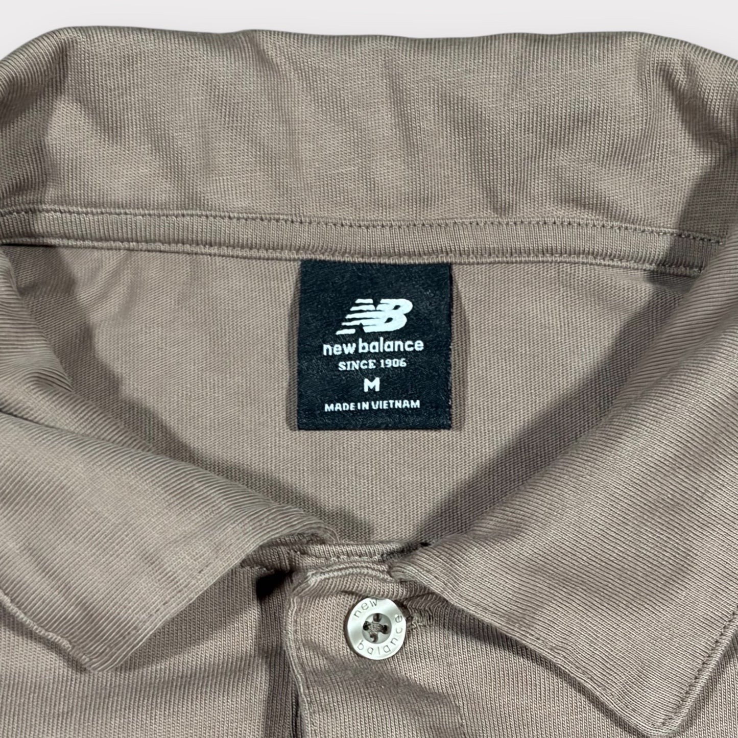 NEW BALANCE LONG SLEEVED POLO SHIRT (M)