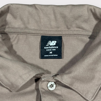 NEW BALANCE LONG SLEEVED POLO SHIRT (M)