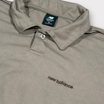 NEW BALANCE LONG SLEEVED POLO SHIRT (M)