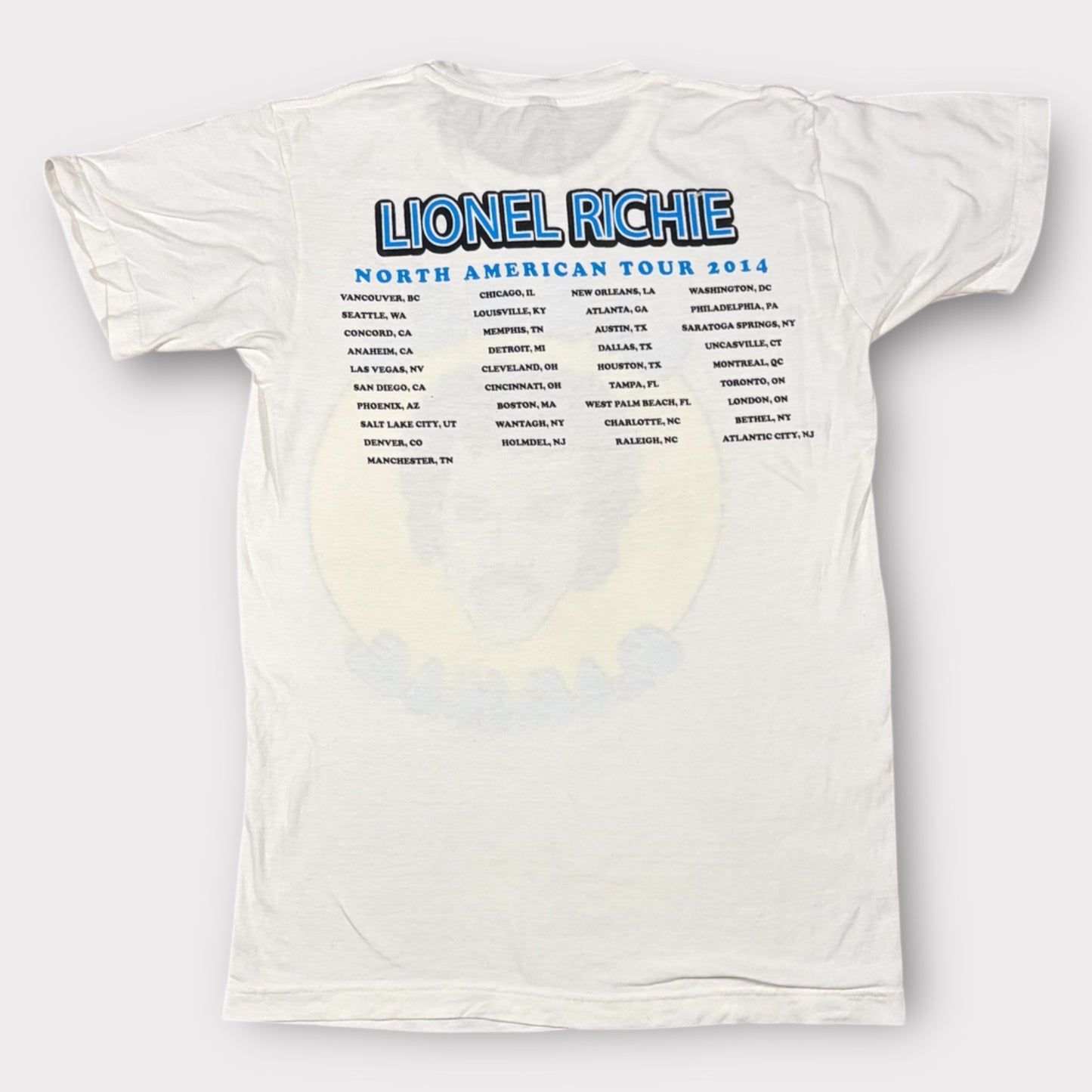 LIONEL RICHIE 2014 TOUR T-SHIRT (S)