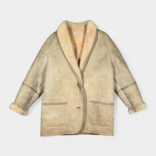 MORLANDS | 1990s VINTAGE SHEEPSKIN COAT (L)
