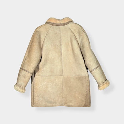 MORLANDS | 1990s VINTAGE SHEEPSKIN COAT (L)