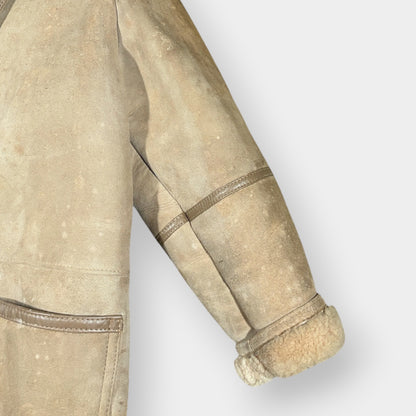 MORLANDS | 1990s VINTAGE SHEEPSKIN COAT (L)