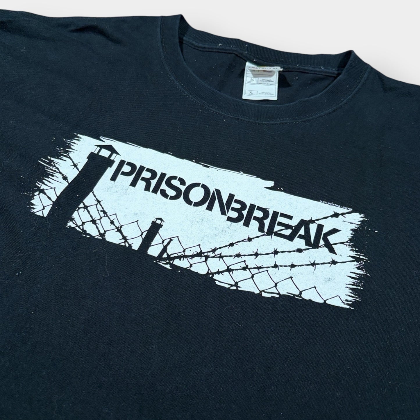PRISON BREAK | FRUIT OF THE LOOM HEAVY COTTON 2007 PROMO TEE (XL)
