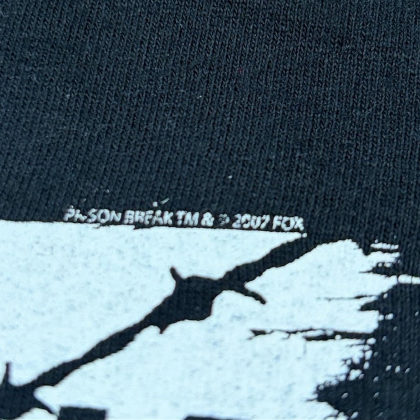 PRISON BREAK | FRUIT OF THE LOOM HEAVY COTTON 2007 PROMO TEE (XL)