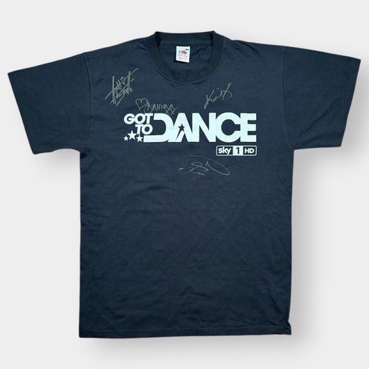 GOT TO DANCE | SKY ONE SIGNED PROMO TEE (M)