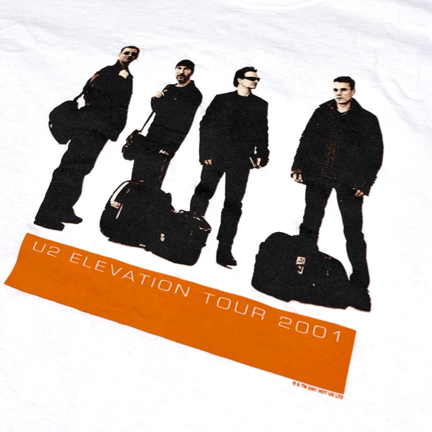 U2 | 2001 VINTAGE ELEVATION TOUR TEE (XL)