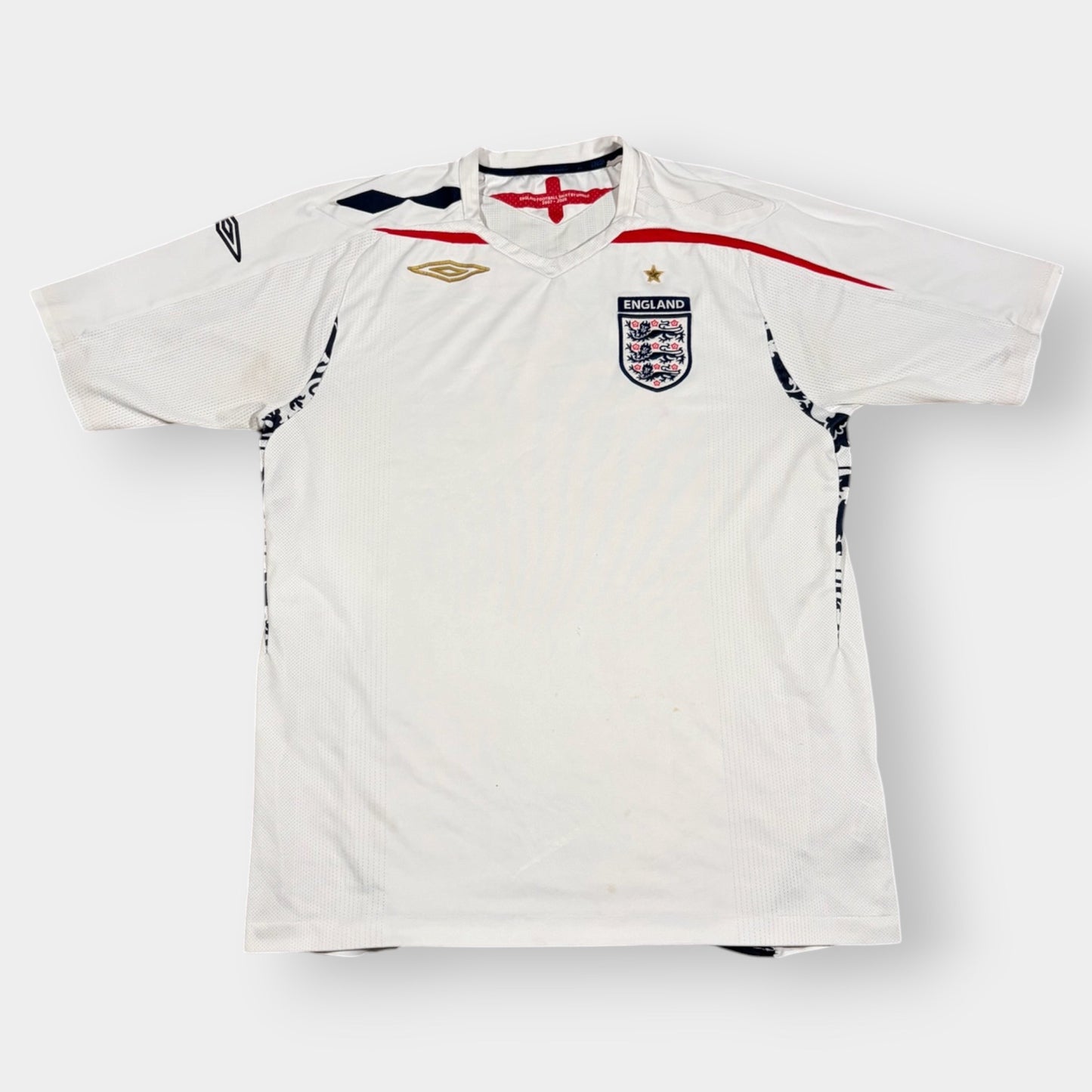 UMBRO | ENGLAND 07-09 HOME JERSEY (L)
