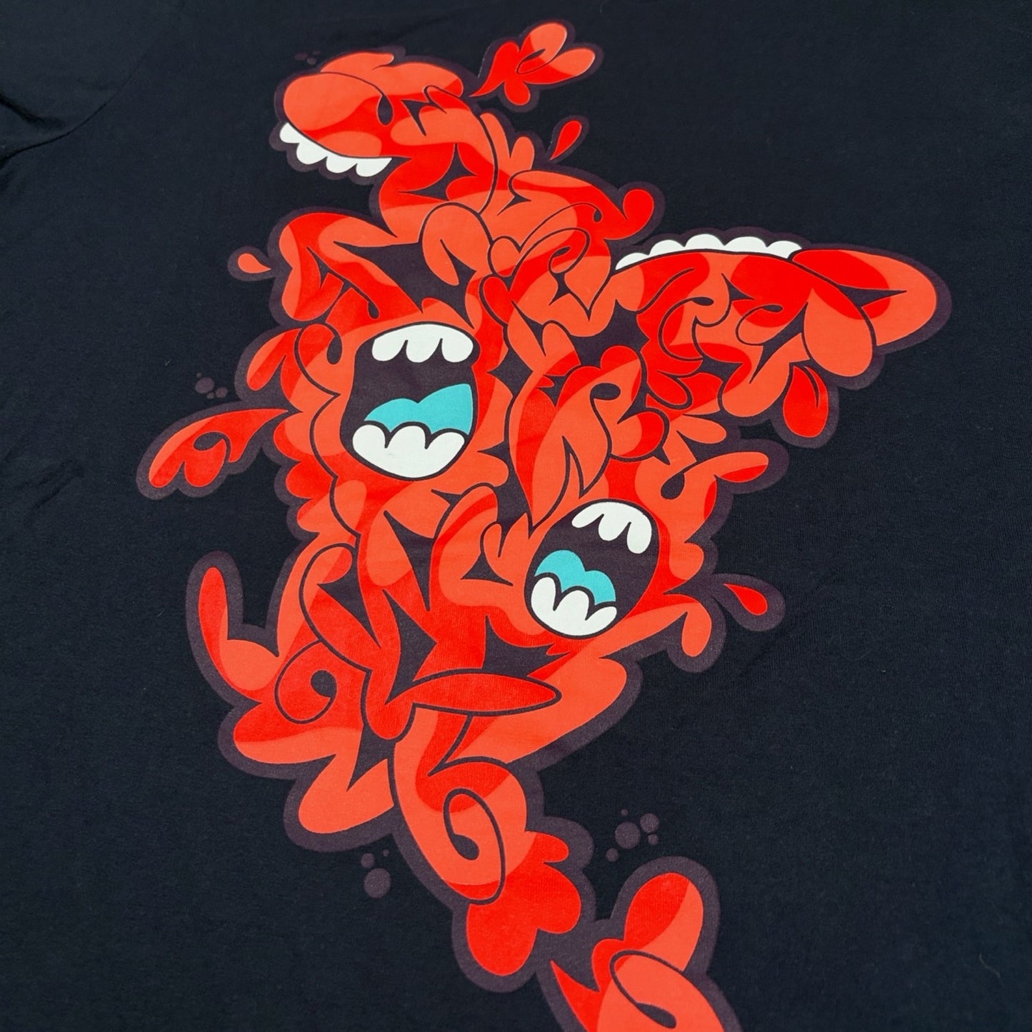 ADIDAS | 2000s GRAFFITI GRAPHIC TEE (XL)