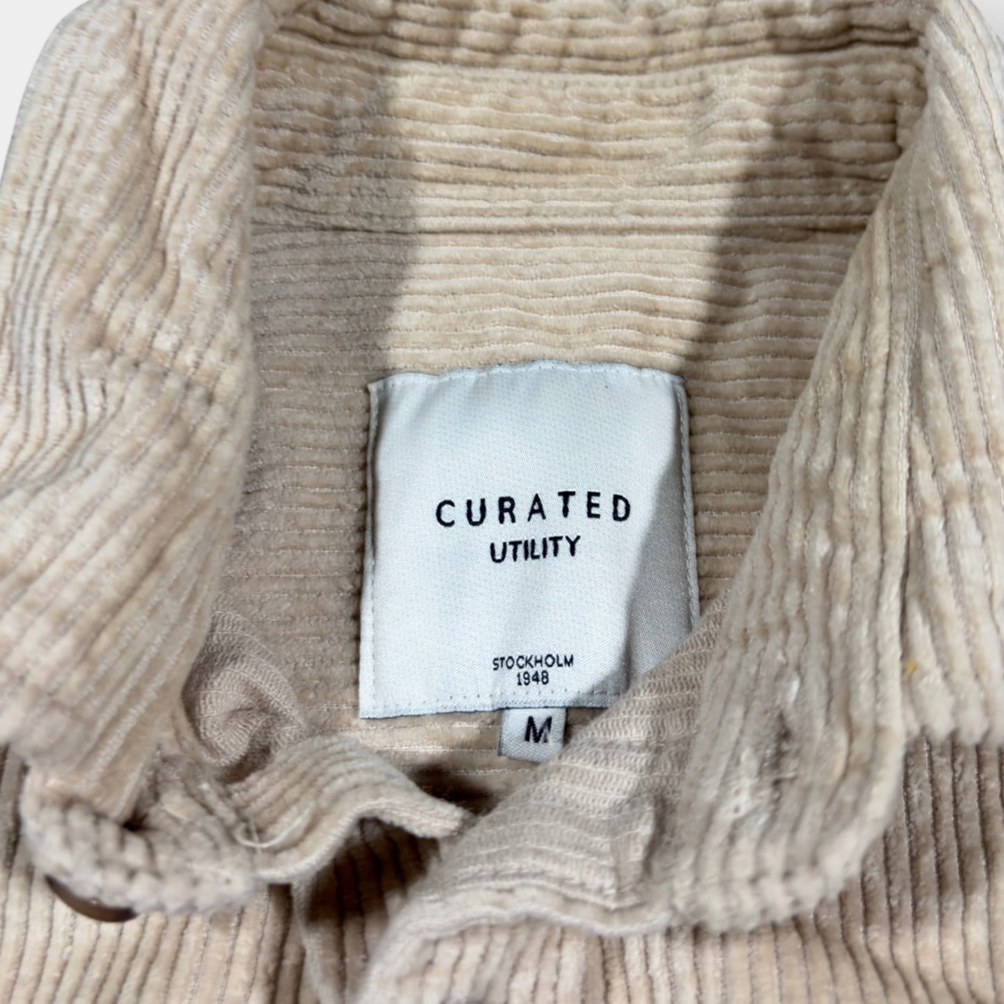 CURATED UTILITY | CORDUROY OVERSHIRT (M)