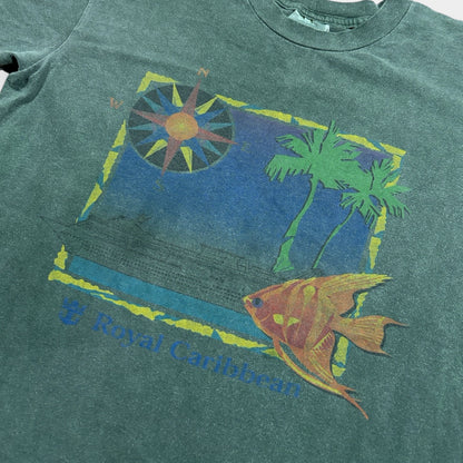 ROYAL CARIBBEAN | 1990s VINTAGE GRAPHIC TEE (L)