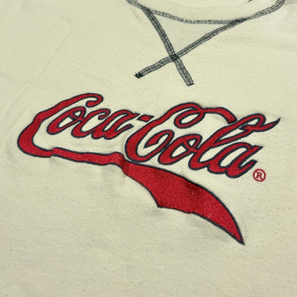 COCA-COLA WARE | 1990s VINTAGE SPELLOUT SWEATSHIRT (XXL)