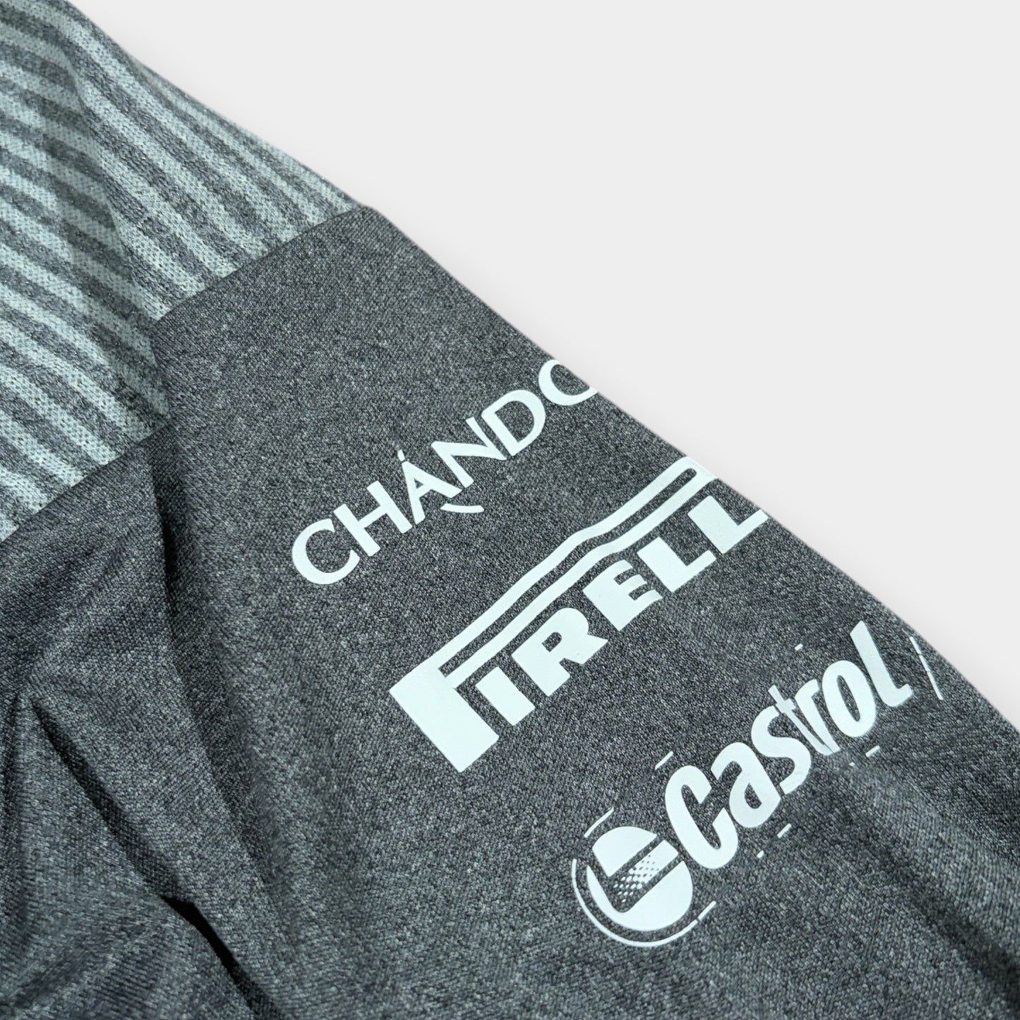 MCLAREN | LONG SLEEVE GREY RACING TEE (L)