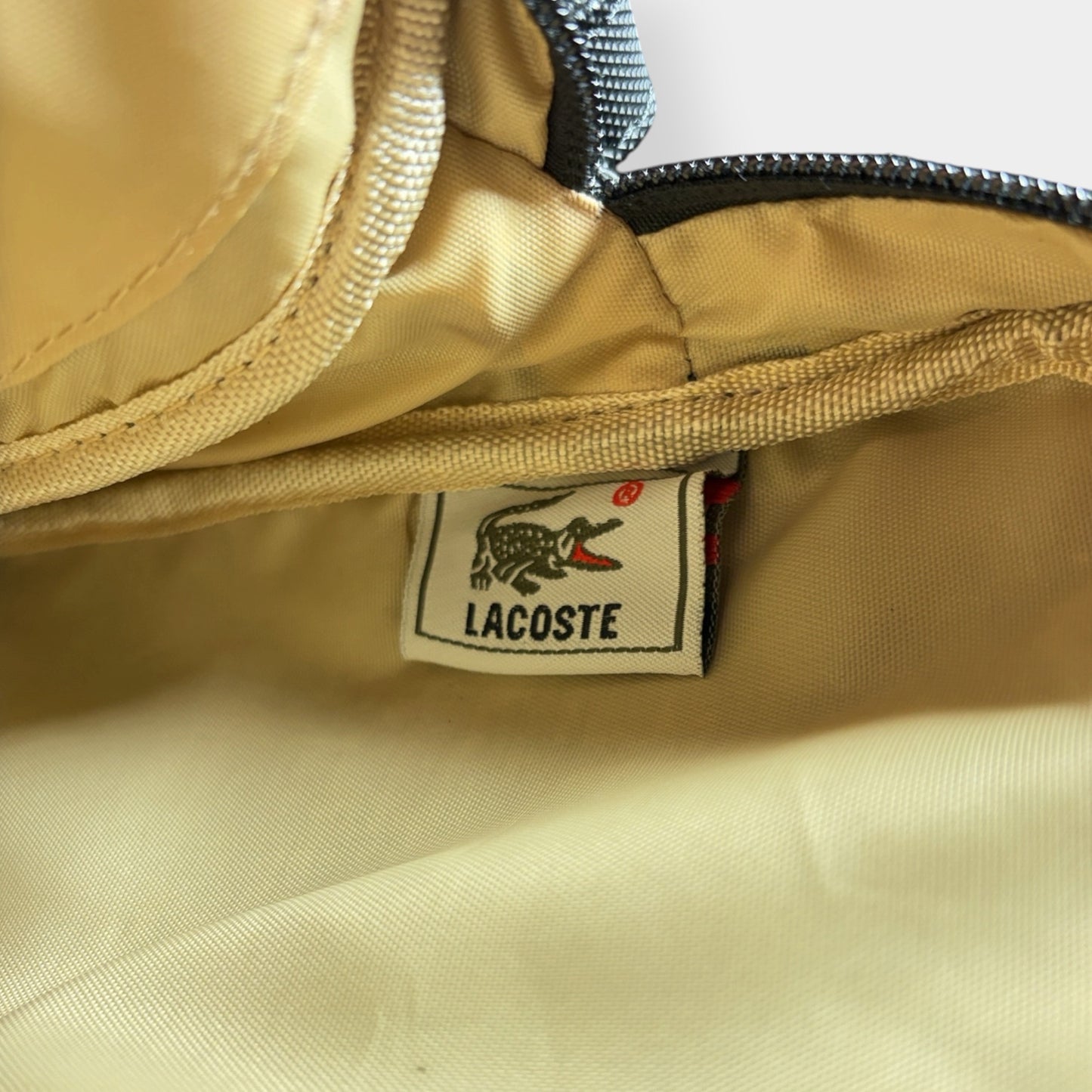 LACOSTE | 1990s VINTAGE CROSS BODY BAG