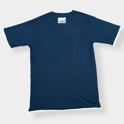 Y2K VINTAGE ENGLAND FOOTBALL TEE (L)
