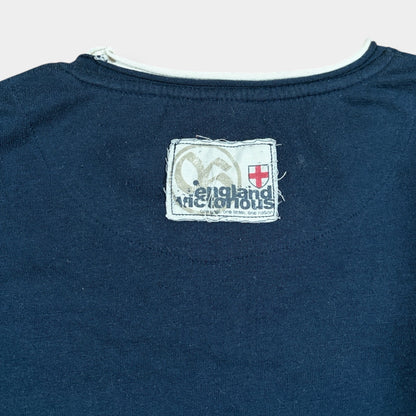 Y2K VINTAGE ENGLAND FOOTBALL TEE (L)