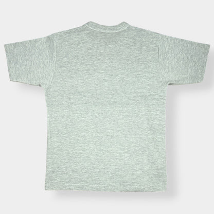 ADIDAS | 90s VINTAGE HEAVY EMBROIDERED TEE (L)