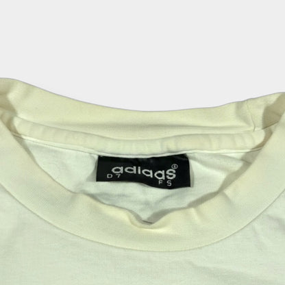 ADIDAS | 2000s BASKETBALL SLEEVED SPELLOUT TEE (XXL)