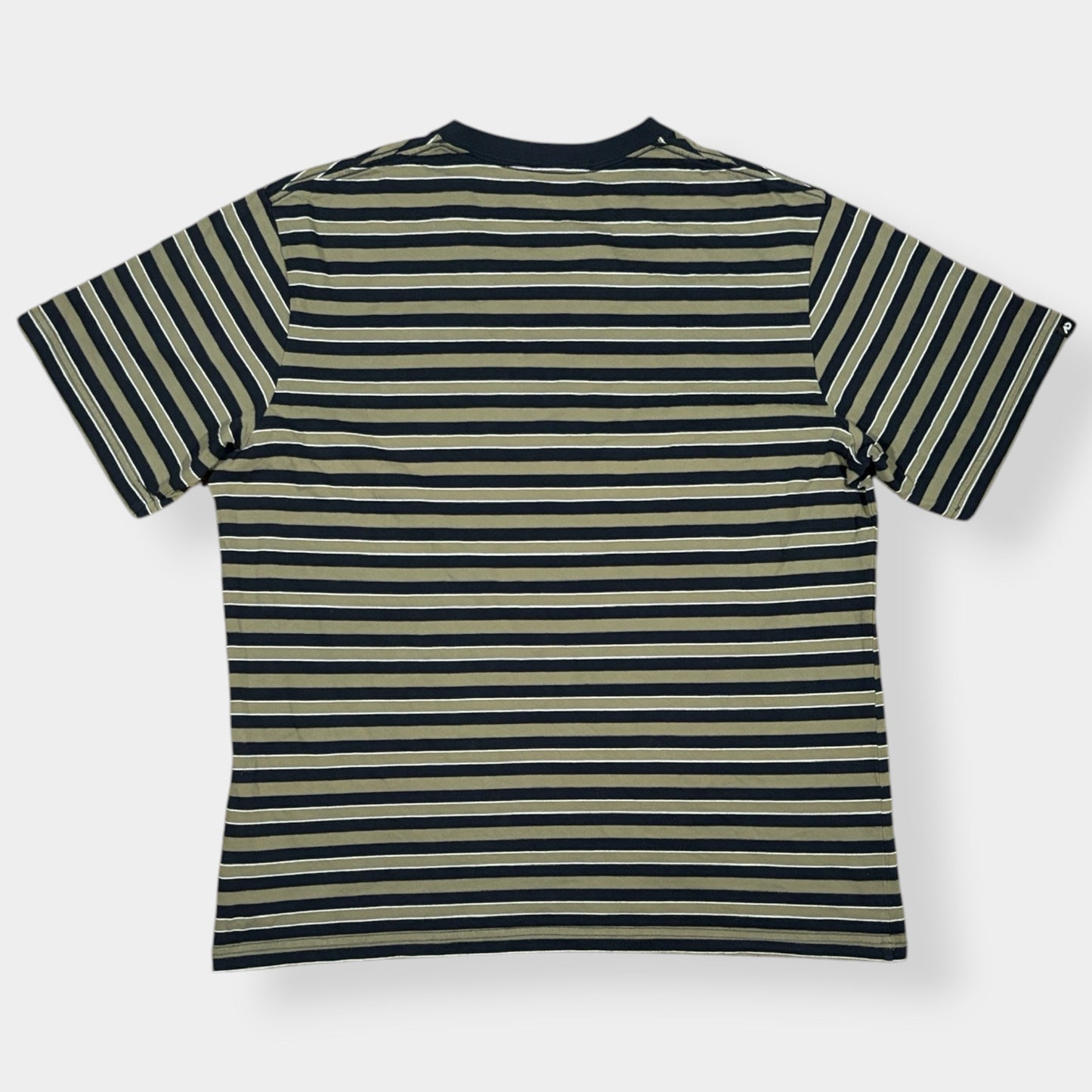 NIKE | ATHLETIC DEPARTMENT VINTAGE STRIPED TEE (XL)