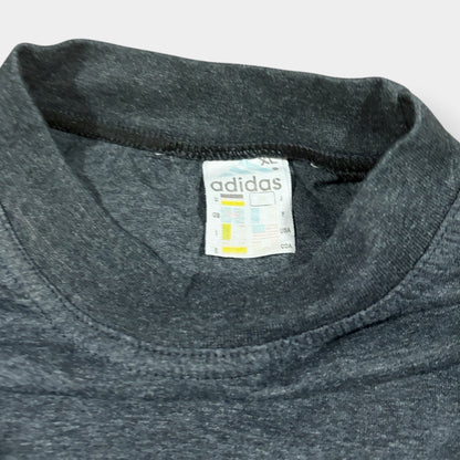 ADIDAS | 1990s VINTAGE GREY TEE (XL)