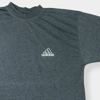 ADIDAS | 1990s VINTAGE GREY TEE (XL)