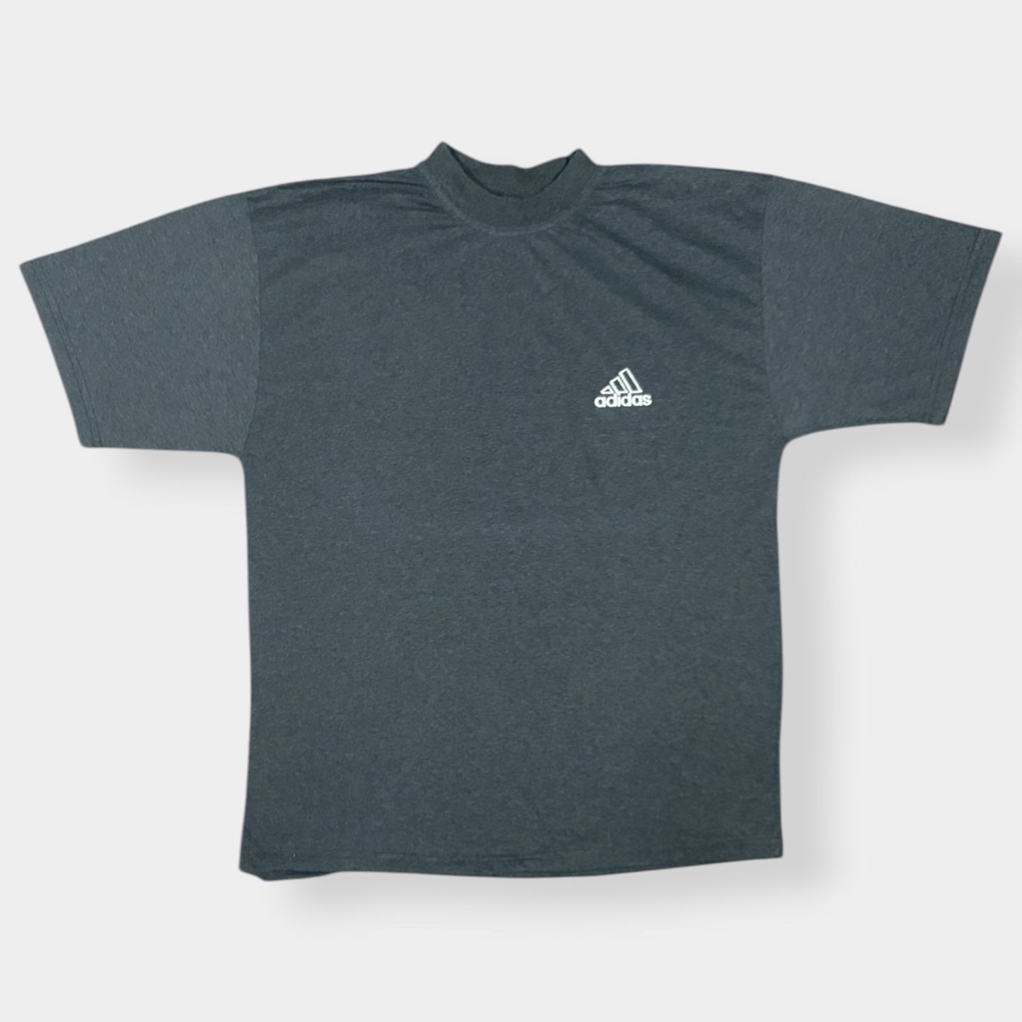 ADIDAS | 1990s VINTAGE GREY TEE (XL)