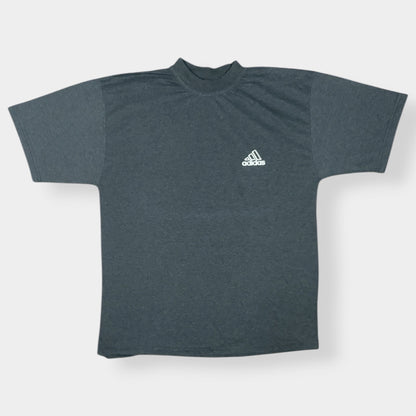 ADIDAS | 1990s VINTAGE GREY TEE (XL)
