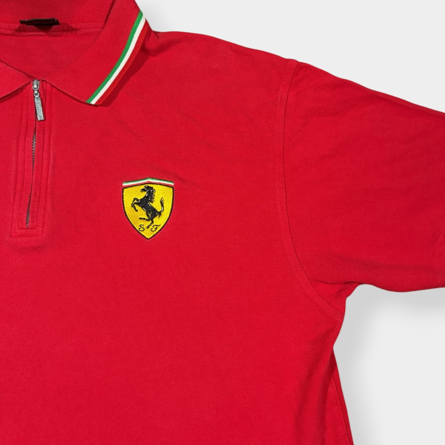 FERRARI | 1999 EMBROIDERED POLO SHIRT (XL)