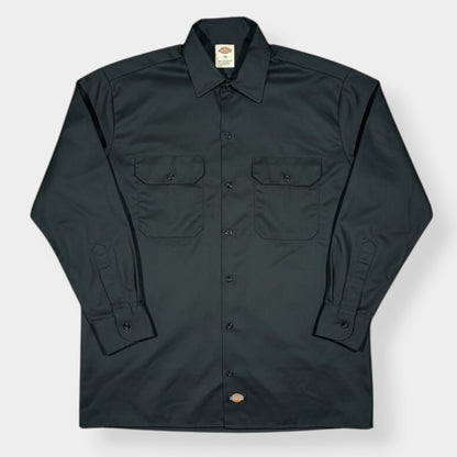 DICKIES | LONG SLEEVE WORKWEAR SHIRT (M)
